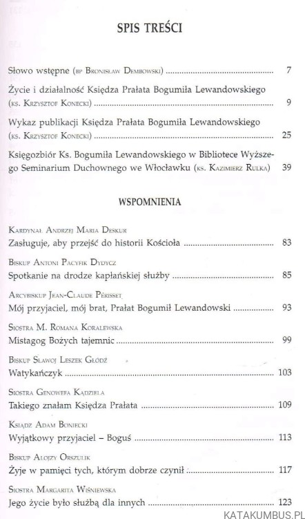 Ksiądz Bogumił Lewandowski w służbie stolicy apostolskiej. KRZYSZTOF KONECKI