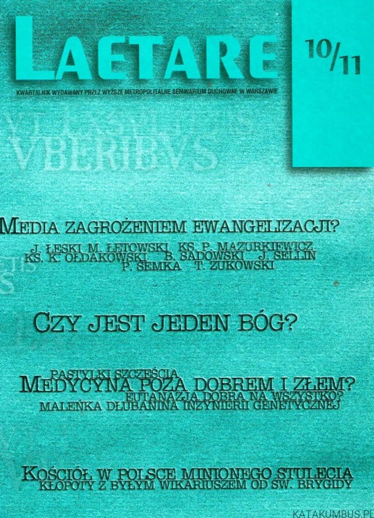 Laetare 10-11/ 2001