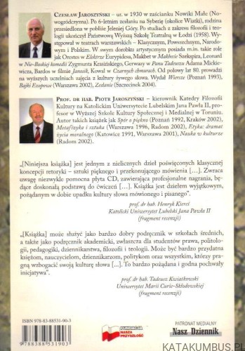 Kultura słowa. CZESŁAW JAROSZYŃSKI, PIOTR JAROSZYŃSKI