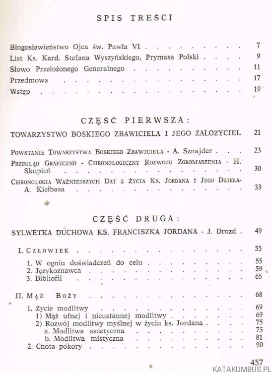 Salwatorianie w Polsce 1900-1975. Red. ANTONI KIEŁBASA SDS