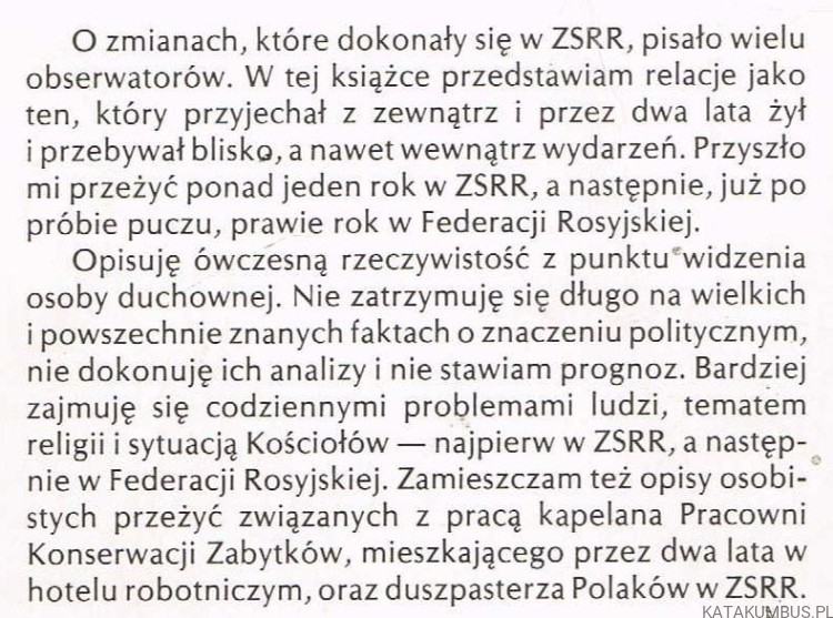 Byłem świadkiem przełomu. Ks. TADEUSZ PIKUS