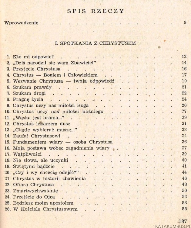 Propozycje metodyczne do materiałów katachetycznych cz. I-III. ks. WŁADYSŁAW KOSKA