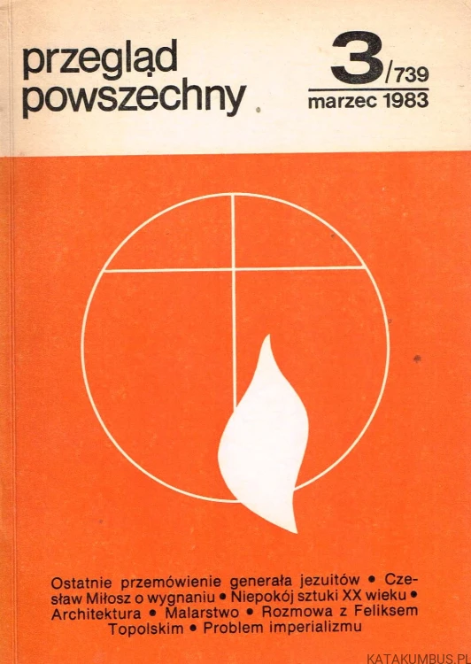 Przegląd Powszechny nr 3 / 739 marzec 1983. PRACA ZBIOROWA