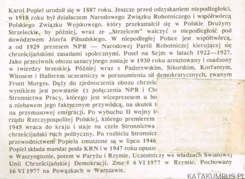 Generał Sikorski w mojej pamięci. KAROL POPIEL