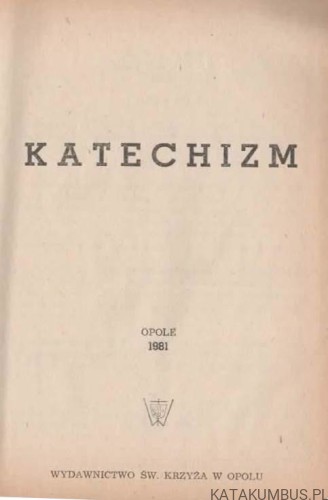 Katechizm. PRACA ZBIOROWA