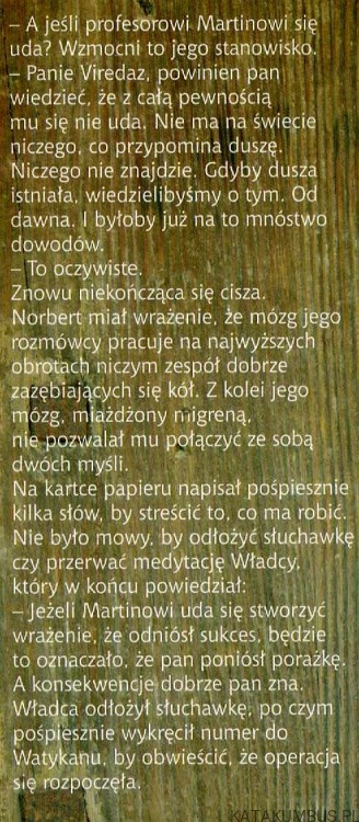 Przepis na nieśmiertelność. JACQUES NEIRYNCK