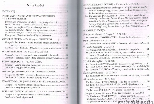 Materiały homiletyczne listopad-grudzień nr 282/2012 rok C/A.PRACA ZBIOROWA