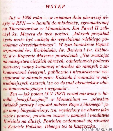 Mądrość prawdy. RUPERT MAYER