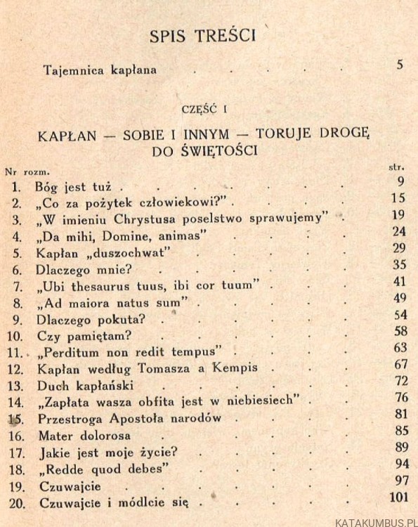 Rozmowy z Bogiem. Ks. IGNACY ZIEMBICKI