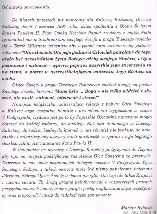 Jezus Chrystus wczoraj, dziś i na wieki. ks. JAN JERZY GÓRNY