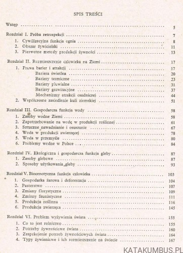 Człowiek i jego środowisko. TADEUSZ OLSZEWSKI