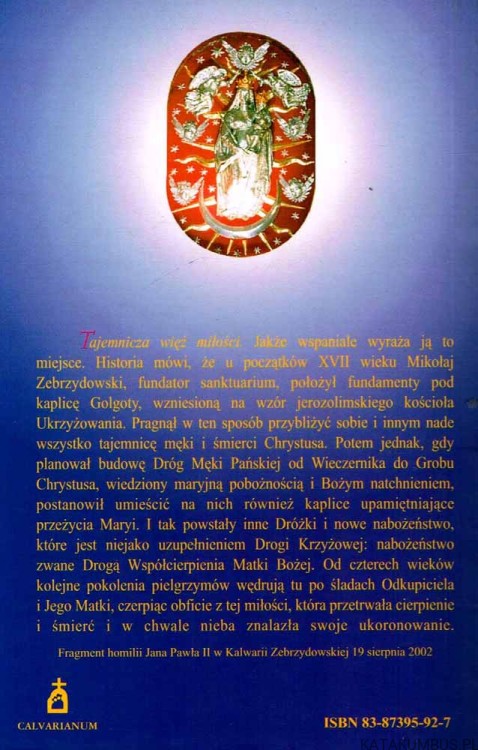 Kalwaryjskie Stabat Mater. o. ROMUALD HENRYK KOŚLA OFM
