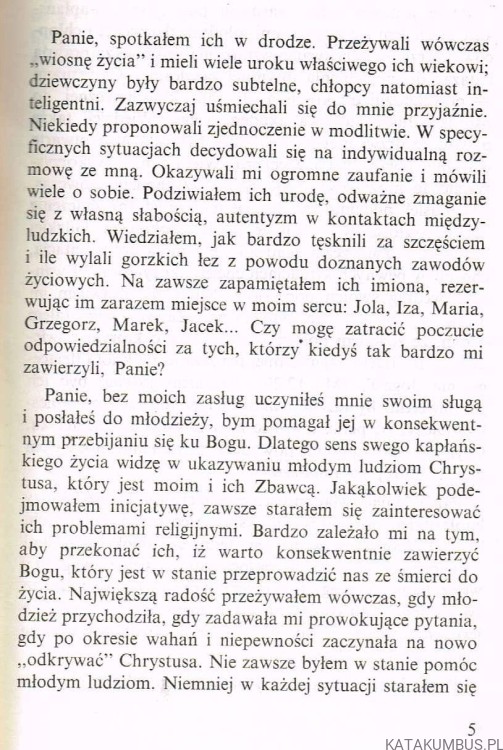 Panie, z Tobą o nich. Ks. HENRYK ŁUCZAK 2