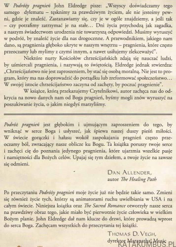 Podróż pragnień. JOHN ELDREDGE