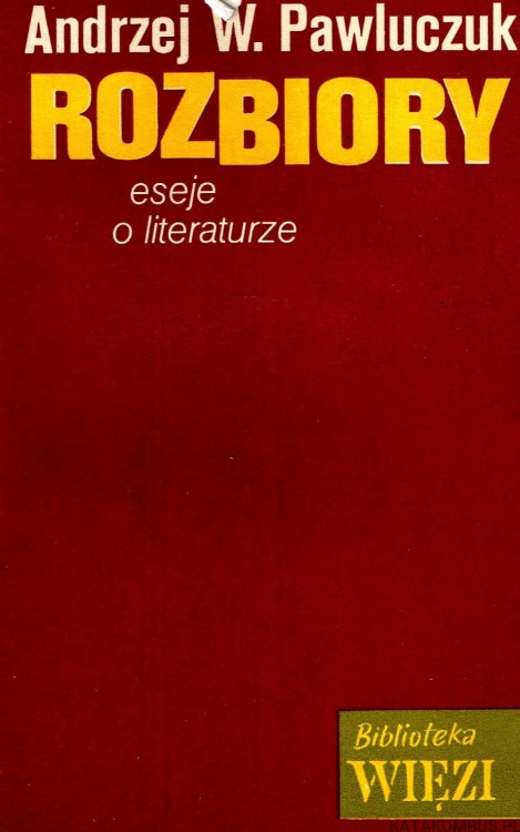Rozbiory. ANDRZEJ W. PAWLUCZUK