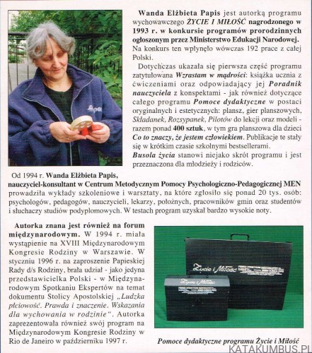 Busola życia. WANDA ELŻBIETA PAPIS