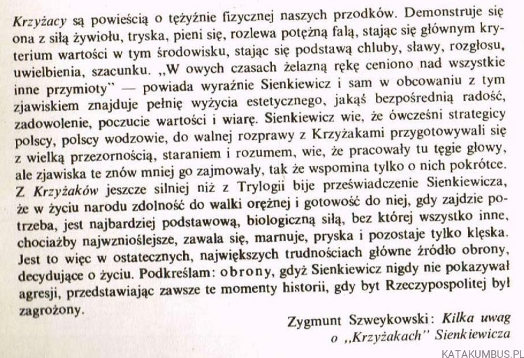 Krzyżacy Tom I i II / Henryk Sienkiewicz