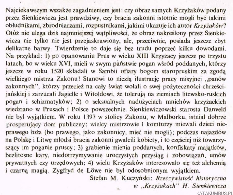 Krzyżacy Tom I i II / Henryk Sienkiewicz