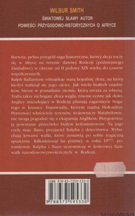 Płacz aniołów. WILBUR SMITH