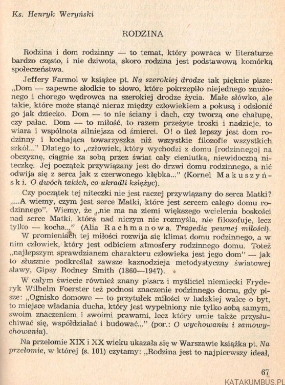 Bóg pośród nas. Ks. ANASTAZY BŁAWAT SAC