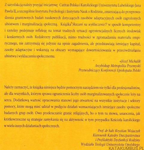 Skazani na wykluczenie? PRACA ZBIOROWA