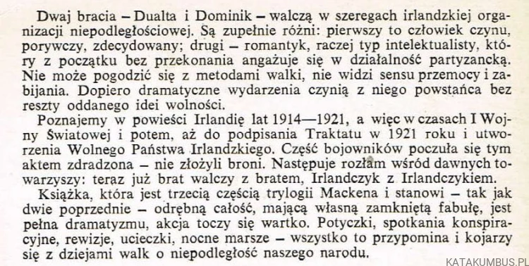Palący wiatr. WALTER MACKEN