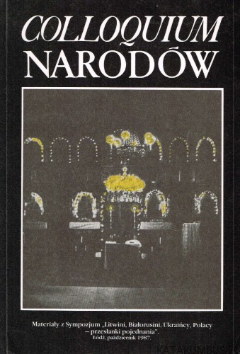 Colloquium Narodów. PRACA ZBIOROWA
