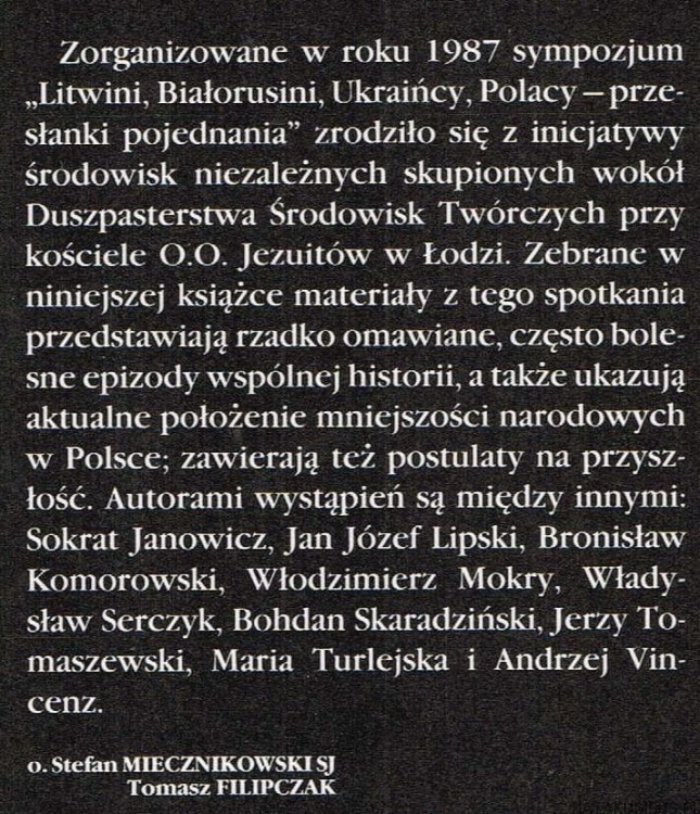 Colloquium Narodów. PRACA ZBIOROWA