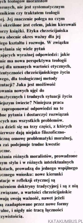 Perspektywy i problemy teologii moralnej. PRACA ZBIOROWA