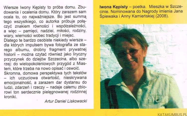 Półwieczni w mieście. IWONA KĘPISTY