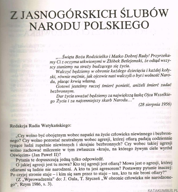Ocal życie bezbronnemu. RAFAŁ MICHALIK