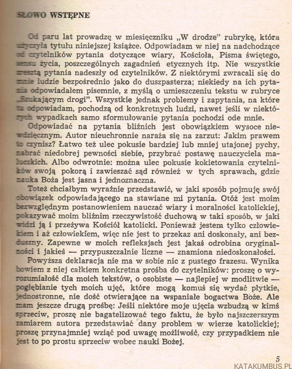 Szukającym drogi. JACEK SALIJ OP
