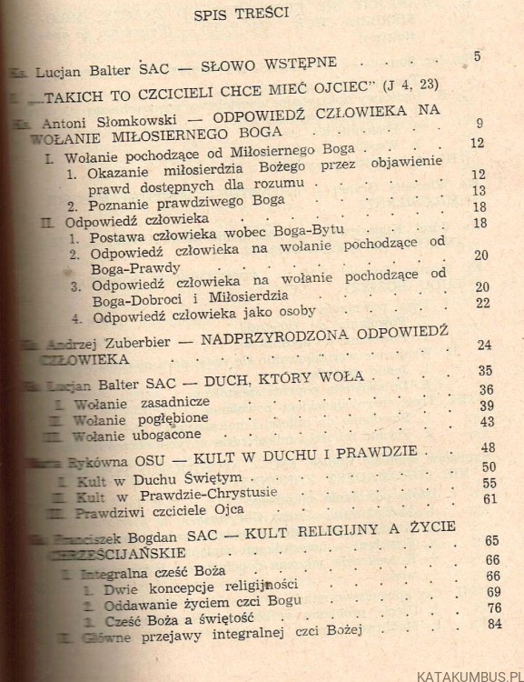 Powołanie do apostolstwa / Powołanie człowieka 4