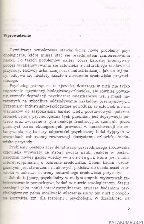 Stres psychiczny w sytuacji kryzysu Ekologicznego. PRACA ZBIOROWA
