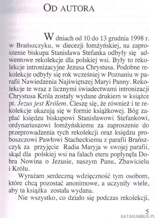 Będę im Bogiem. O. JAN MIKRUT CSsR