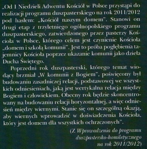 Kościół naszym domem. PRACA ZBIOROWA