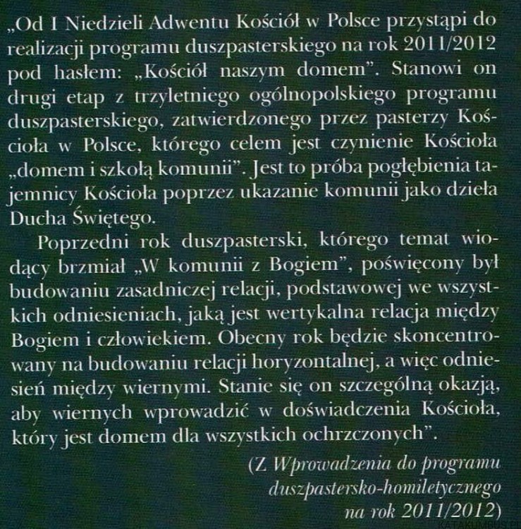 Kościół naszym domem. PRACA ZBIOROWA