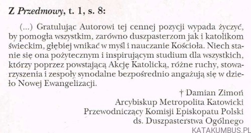 Nowa ewangelizacja w duchu Soboru Watykańskiego II Tom II. KS. ANTONI LEWEK