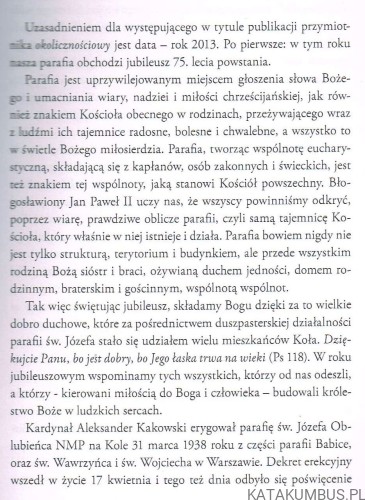 Kołonotatnik okolicznościowy. KS. ZBIGNIEW GODLEWSKI