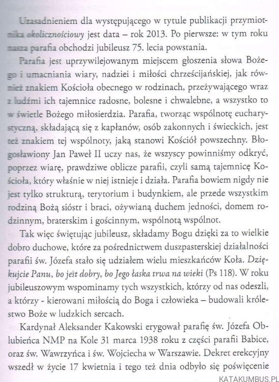 Kołonotatnik okolicznościowy. KS. ZBIGNIEW GODLEWSKI