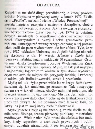 Mistrz i diabeł. ANDRZEJ DRAWICZ