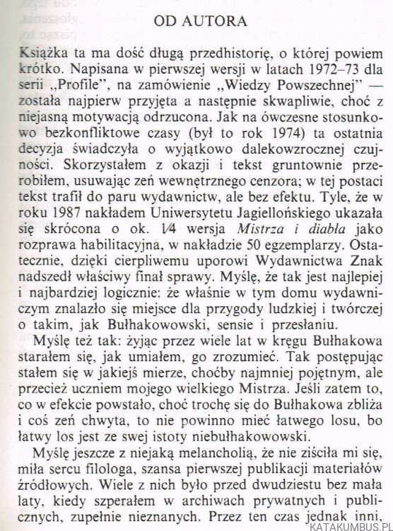 Mistrz i diabeł. ANDRZEJ DRAWICZ