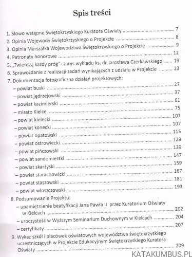 Śladami żywych pomników beatyfikacji Jana Pawła II. PRACA ZBIOROWA