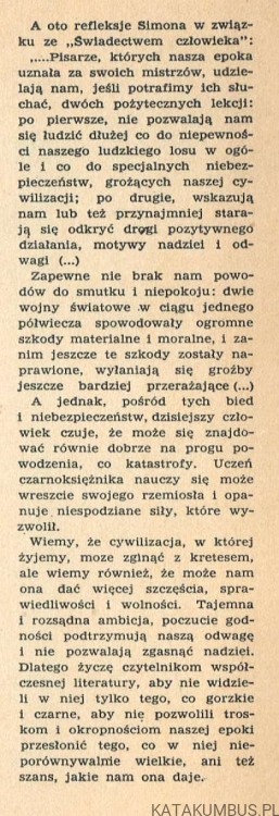 Świadectwo człowieka. PIERRE HENRI SIMON