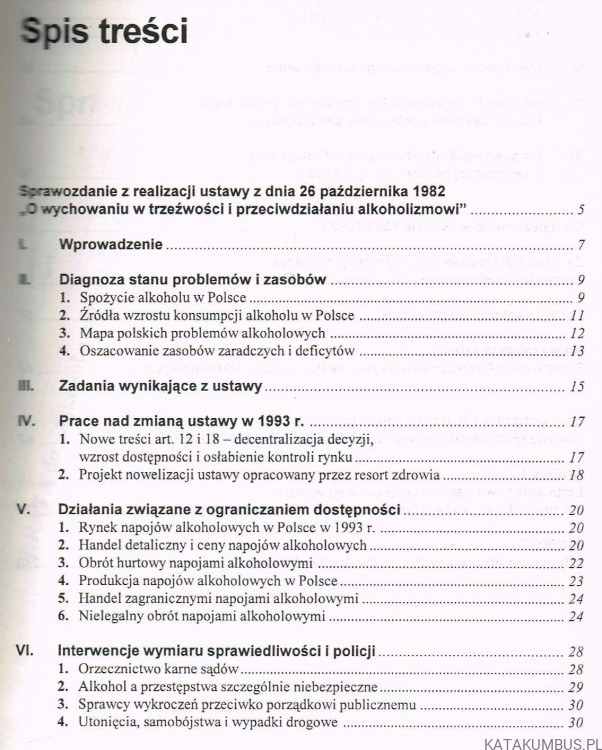 Profilaktyka i rozwiązywanie problemów alkoholowych w 1993 roku. PRACA ZBIOROWA