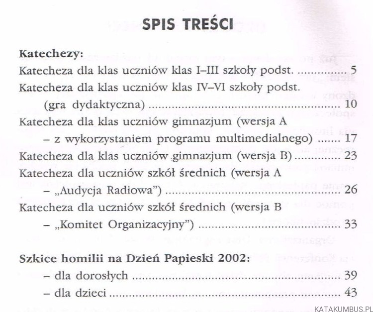 Jan Paweł II Świadek nadziei. MAREK MENDYK