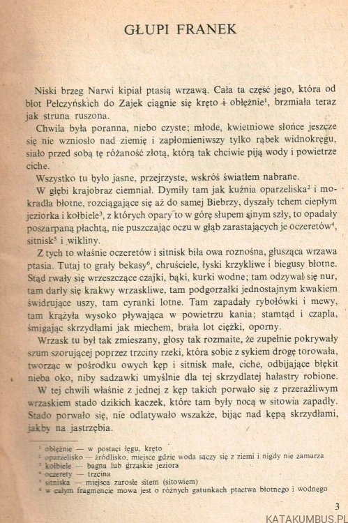 Głupi Franek Dym. MARIA KONOPNICKA