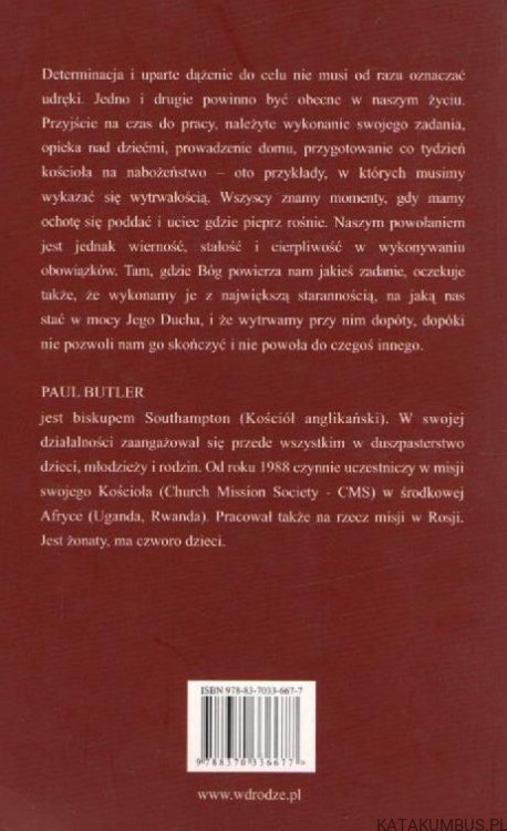 Pokusy i próby. PAUL BUTLER