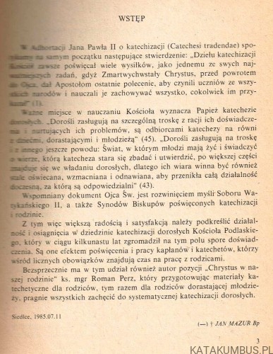 Chrystus w naszej rodzinie cz. III. Ks. ROMAN PERZ