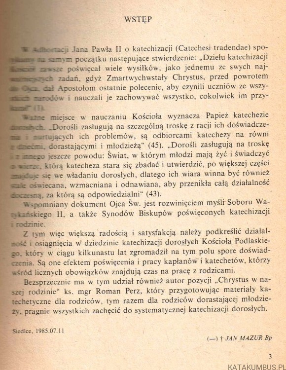 Chrystus w naszej rodzinie cz. III. Ks. ROMAN PERZ